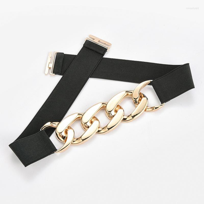 Belts Brand High Quality European And Elastic Waist Seal Decorative Suit Skirt Trim Down Women's Belt Chains, Black
Belts Brand High Quality European And Elastic Waist Seal Decorative Suit Skirt Trim Down Women's Belt Chains, Black