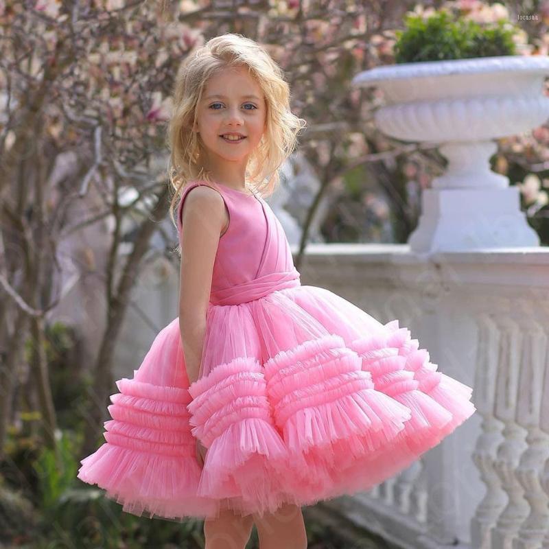 Girl Dresses Cute Pink Flower Girls Above Knee Kids Party Gowns V Neckline Child Formal Wear Sleeveless Baby Layer Skirt, Black
Girl Dresses Cute Pink Flower Girls Above Knee Kids Party Gowns V Neckline Child Formal Wear Sleeveless Baby Layer Skirt, Black