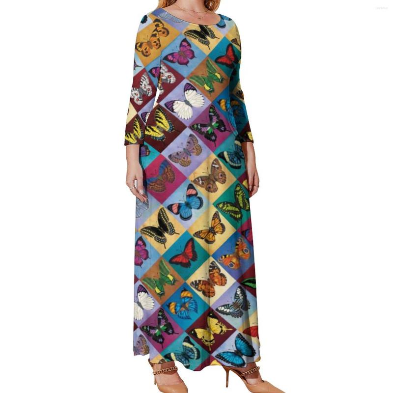 Plus Size Dresses Butterfly Patchwork Dress Animal Art Print Boho Beach Long Sleeve Streetwear Maxi Vestido 4XL, Style-4
Plus Size Dresses Butterfly Patchwork Dress Animal Art Print Boho Beach Long Sleeve Streetwear Maxi Vestido 4XL, Style-4