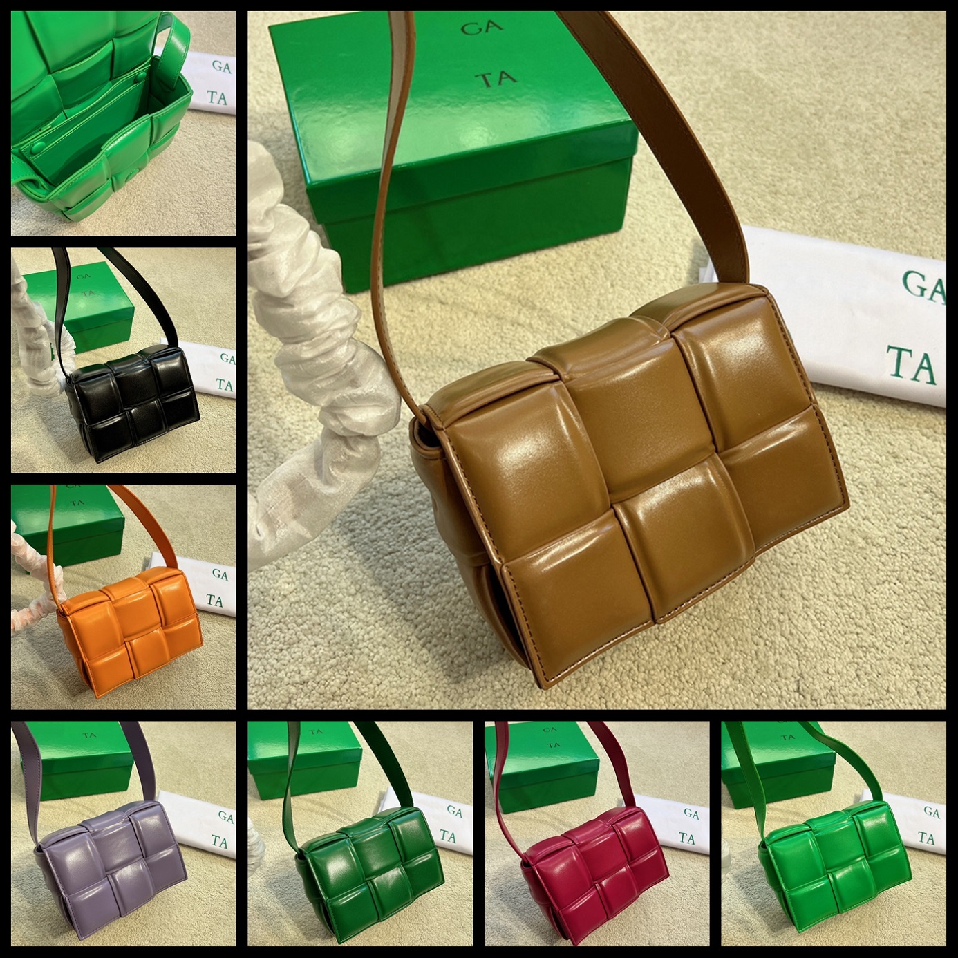Designer Bag Luxury Purse Italy Brand Shoulder Bags Leather Handbag Woman Crossbody Messager Cosmetic Purses Wallet by shoebrand S228 01, #30
Designer Bag Luxury Purse Italy Brand Shoulder Bags Leather Handbag Woman Crossbody Messager Cosmetic Purses Wallet by shoebrand S228 01, #30
