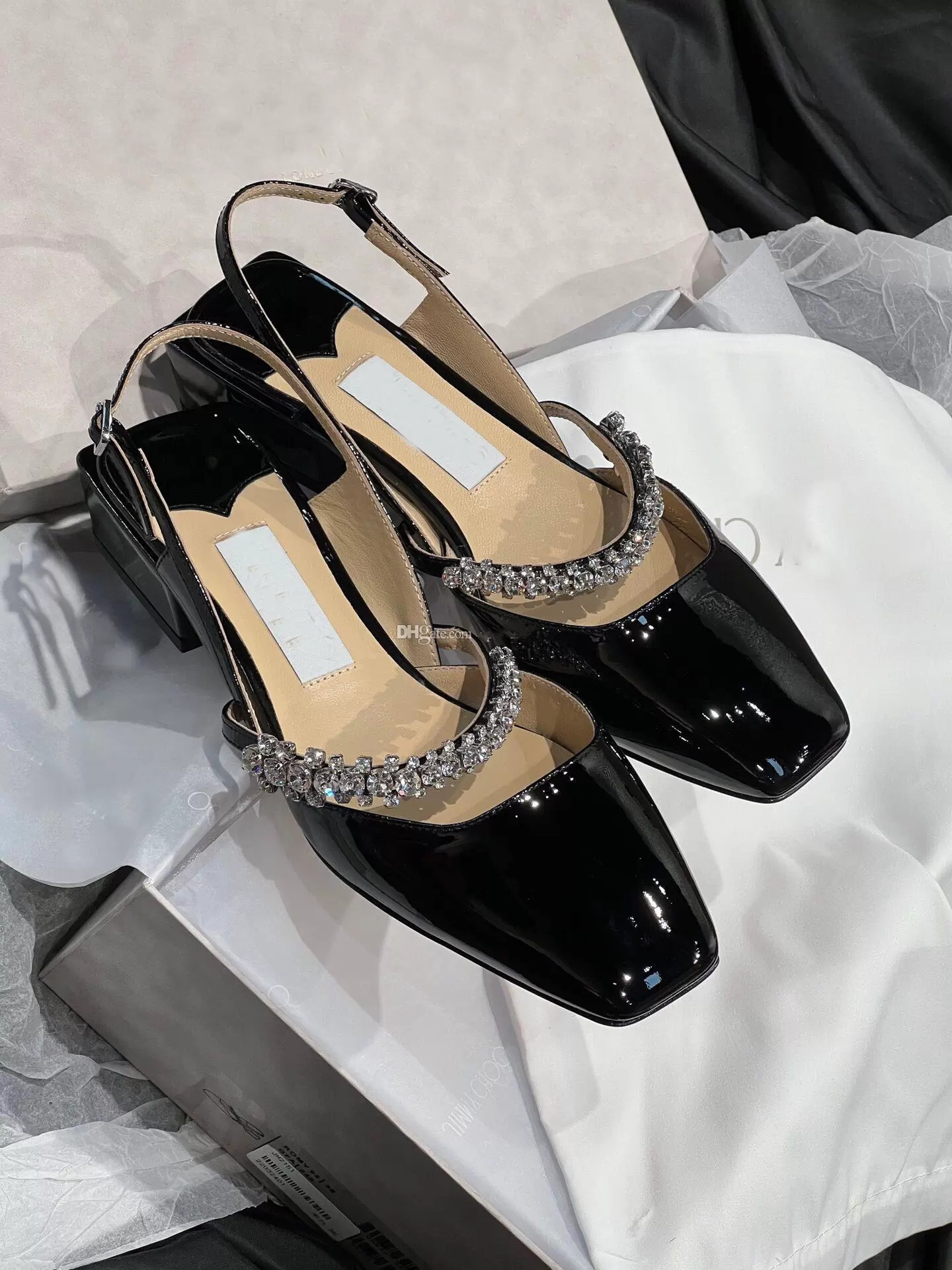 Summer Fashion Brand Jill Slingback Sandals Shoes with Crystal Embellishment Women's Pumps Twinkle-toed Charm Lady Comfort Walking
Summer Fashion Brand Jill Slingback Sandals Shoes with Crystal Embellishment Women's Pumps Twinkle-toed Charm Lady Comfort Walking