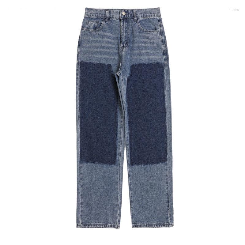 Men' Jeans Hip Hop Denim Mens Embroidered Patched Straight Pants Streetwear Harajuku Casual Loose Pathcwork Trousers Blue Black
Men' Jeans Hip Hop Denim Mens Embroidered Patched Straight Pants Streetwear Harajuku Casual Loose Pathcwork Trousers Blue Black