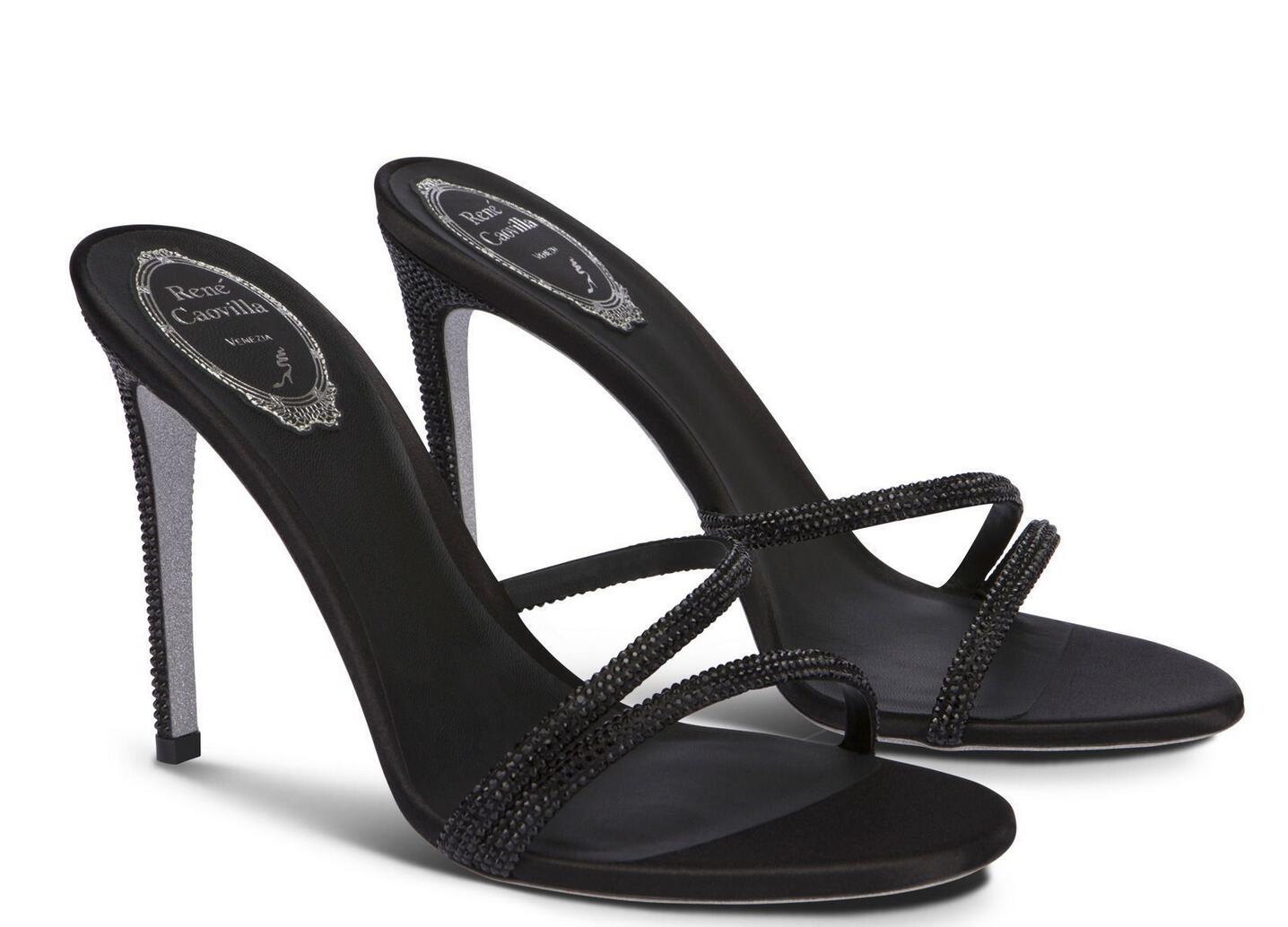 23S Designer Elegance Rene Irina Sandals Shoes Women Crystal Strap Mule Lady Slip On High Heels Sexy Slippers EU35-43 With Box
23S Designer Elegance Rene Irina Sandals Shoes Women Crystal Strap Mule Lady Slip On High Heels Sexy Slippers EU35-43 With Box