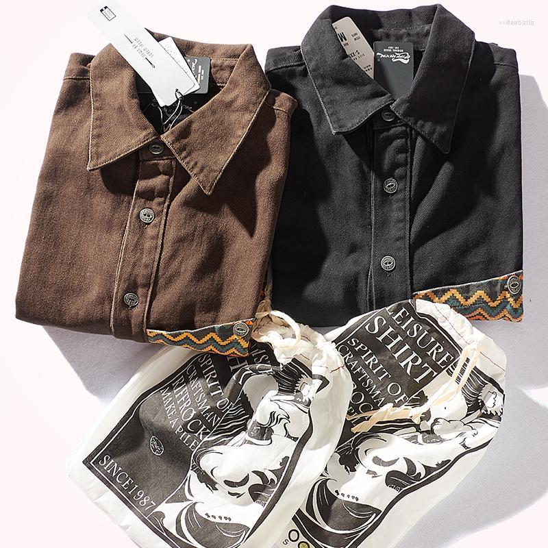 Men's Casual Shirts Men's 700g Heavyweight Woven Shirt Coat Men's Fashion American Retro Washed Thickened Autumn And Winter Tooling, Black
Men's Casual Shirts Men's 700g Heavyweight Woven Shirt Coat Men's Fashion American Retro Washed Thickened Autumn And Winter Tooling, Black