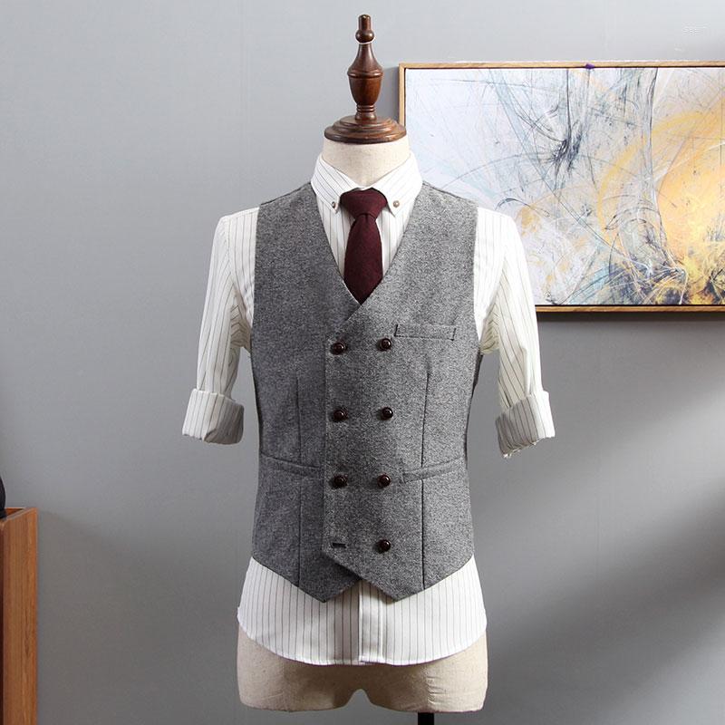 Men's Vests Vintage Vest Men's Casual Suit Men Korean Man Wedding Dress Brothers British Waistcoat
Men's Vests Vintage Vest Men's Casual Suit Men Korean Man Wedding Dress Brothers British Waistcoat