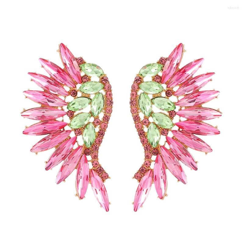 Stud Earrings Ztech 9 Color Cute For Women Wing Shape Korean Fashion Style Luxury Crystal Jewelry Wedding Party Accessories
Stud Earrings Ztech 9 Color Cute For Women Wing Shape Korean Fashion Style Luxury Crystal Jewelry Wedding Party Accessories
