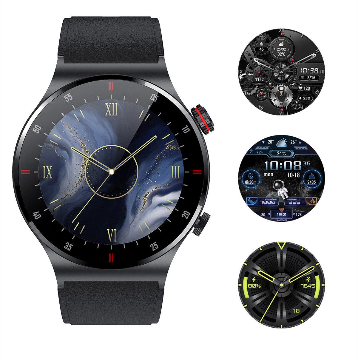 newst Bluetooth Smart Watches QW33 smartwatch ECG PPG Business stainless Steel strap waterproof men's watch
newst Bluetooth Smart Watches QW33 smartwatch ECG PPG Business stainless Steel strap waterproof men's watch