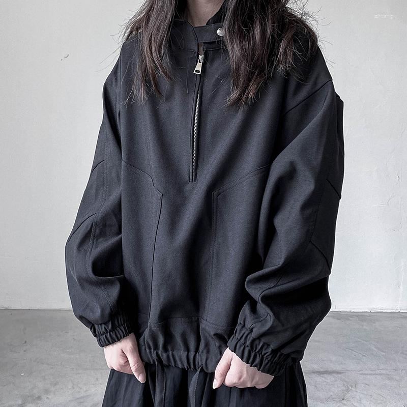 Women's Jackets Women's Black Wind Closure Jacket Coat 2022 Spring And Autumn Loose Versatile Zipper Long Sleeve Top Trend
Women's Jackets Women's Black Wind Closure Jacket Coat 2022 Spring And Autumn Loose Versatile Zipper Long Sleeve Top Trend