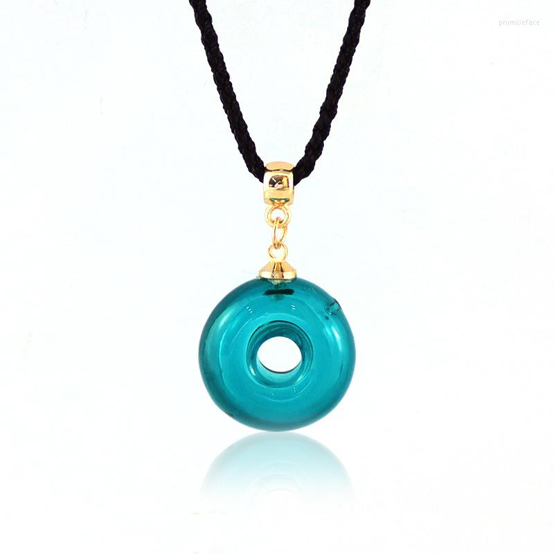 Pendant Necklaces 1PC 20MM Donut Shape Diffuser Bottle Necklace With Hole Essential Oil Perfume For Women
Pendant Necklaces 1PC 20MM Donut Shape Diffuser Bottle Necklace With Hole Essential Oil Perfume For Women