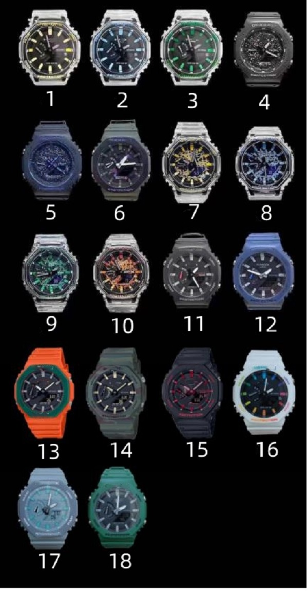 Sport Quartz Digital Men's Watch Iced Out Watch Automatic hand lamp waterproof World Time LED 2100 Oak Series
Sport Quartz Digital Men's Watch Iced Out Watch Automatic hand lamp waterproof World Time LED 2100 Oak Series