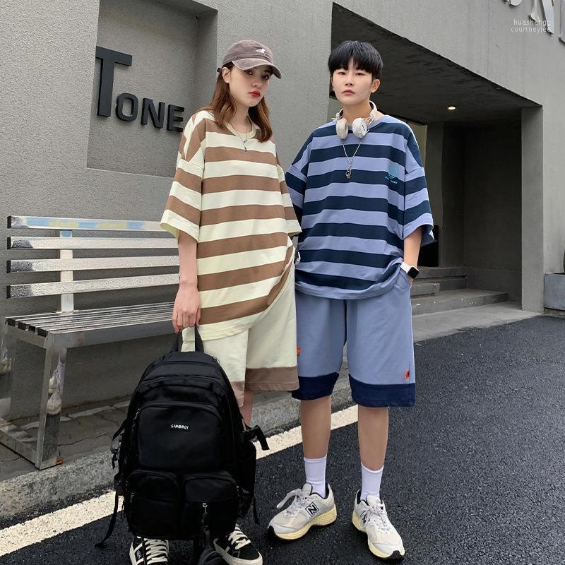 Men's Tracksuits Men's Couples Stripe Sports Leisure Suit Summer 2022 Logo Collocation Handsome Male Han Edition, Blue
Men's Tracksuits Men's Couples Stripe Sports Leisure Suit Summer 2022 Logo Collocation Handsome Male Han Edition, Blue