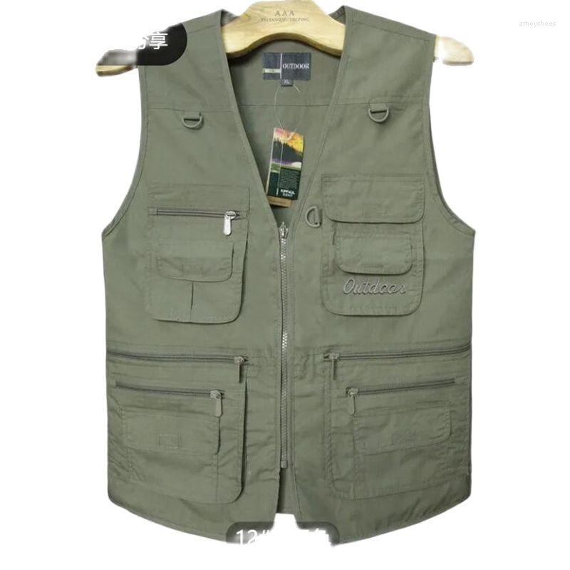 Men' Vests Spring And Autumn Vest Men Summer Traveler Sleeveless Jackets Waistcoat Male With Many Pockets Large Plus Size 5XL, Dark grey
Men' Vests Spring And Autumn Vest Men Summer Traveler Sleeveless Jackets Waistcoat Male With Many Pockets Large Plus Size 5XL, Dark grey