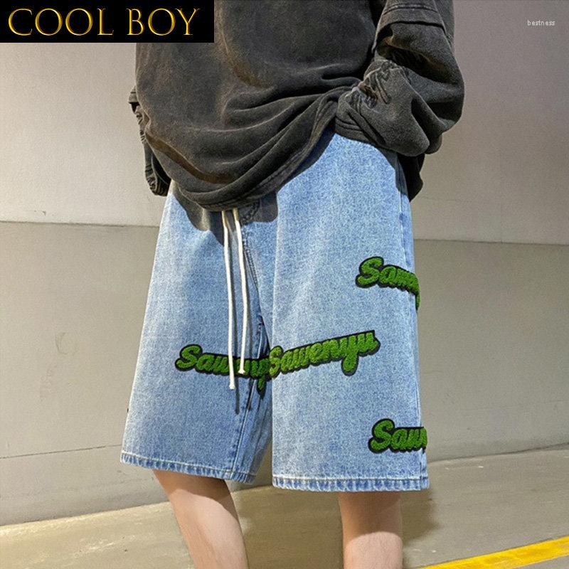 Men's Jeans J GIRLS Summer Men's Denim Shorts Fashion Embroidered Five Point Pants Elastic Waist Baggy Black Streetwear Oversized Y2K
Men's Jeans J GIRLS Summer Men's Denim Shorts Fashion Embroidered Five Point Pants Elastic Waist Baggy Black Streetwear Oversized Y2K
