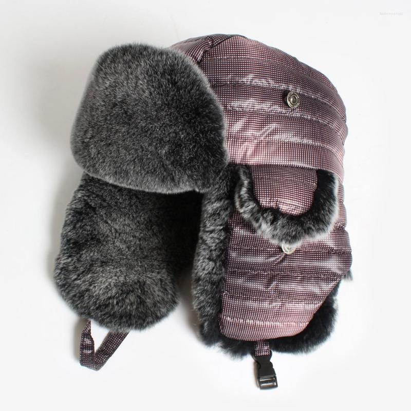 Berets Russian Lady Winter Natural Rex Fur Bomber Hats Fashion Warm Soft Genuine Hat Outdoor Windproof Caps, Color 4
Berets Russian Lady Winter Natural Rex Fur Bomber Hats Fashion Warm Soft Genuine Hat Outdoor Windproof Caps, Color 4