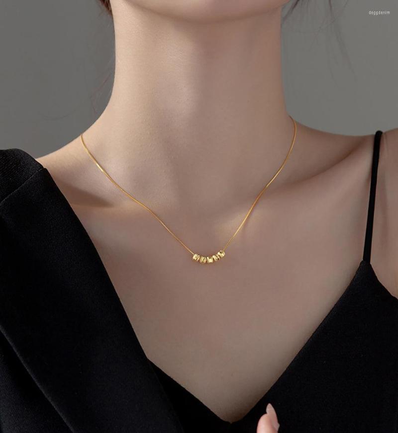 Pendant Necklaces Titanium Steel Gold Plated Letter Necklace Fashion Women Clavicle Chain Simple Accessories Jewelry
Pendant Necklaces Titanium Steel Gold Plated Letter Necklace Fashion Women Clavicle Chain Simple Accessories Jewelry