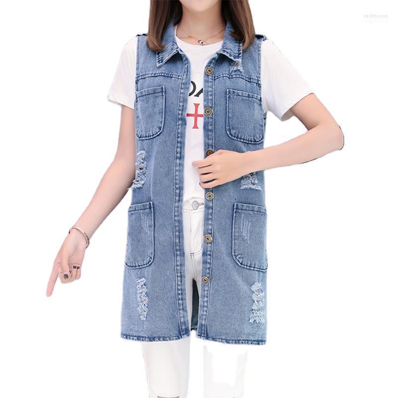 Women' Vests Women' Idopy Denim Jacket For Women Sleeveless Jean Coats Button-Down Loose Long Vest Solid Color Cardigan Tops Plus, Blue
Women' Vests Women' Idopy Denim Jacket For Women Sleeveless Jean Coats Button-Down Loose Long Vest Solid Color Cardigan Tops Plus, Blue