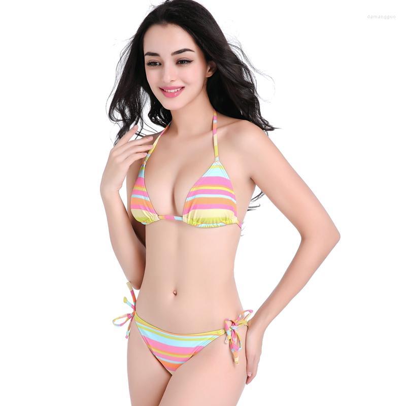 Women' Swimwear Women' Amazing Rainbow Bathing Knitted Woman Bikini Swimming Pool Suits Strappy Fully Lined Swimsuit 02#, Stripe
Women' Swimwear Women' Amazing Rainbow Bathing Knitted Woman Bikini Swimming Pool Suits Strappy Fully Lined Swimsuit 02#, Stripe