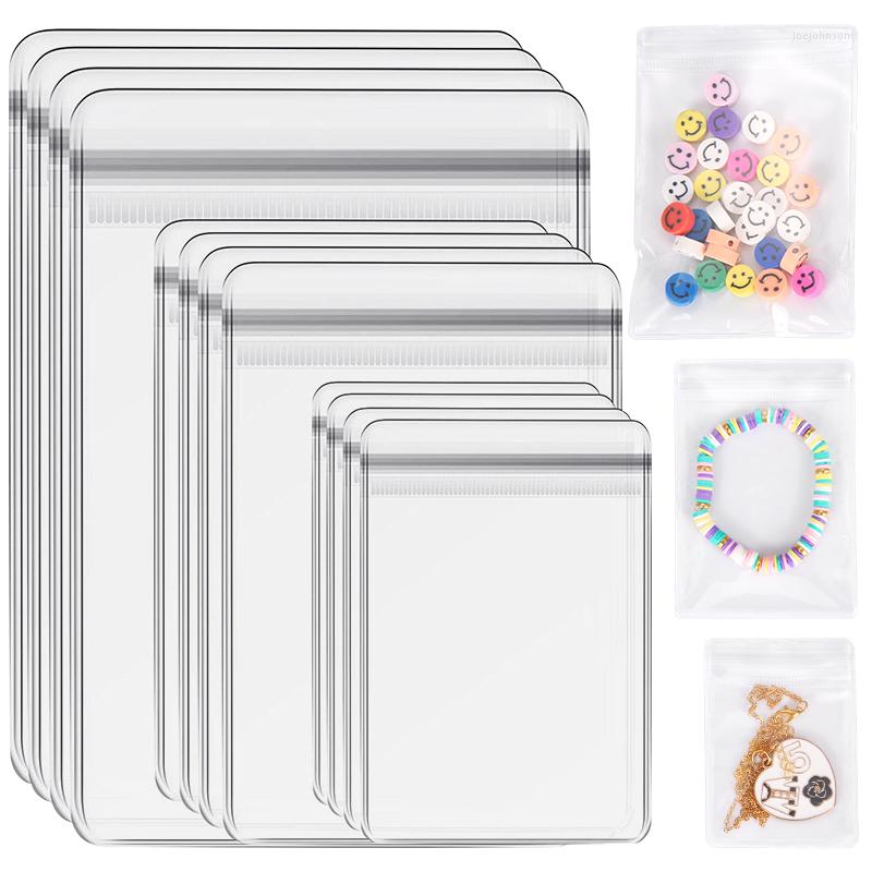 Jewelry Pouches 50-100Pcs PVC Self Sealing Bags Transparent Plastic Zip Lock Resealable Bag Necklace Ring Packaging Storage 7Sizes
Jewelry Pouches 50-100Pcs PVC Self Sealing Bags Transparent Plastic Zip Lock Resealable Bag Necklace Ring Packaging Storage 7Sizes