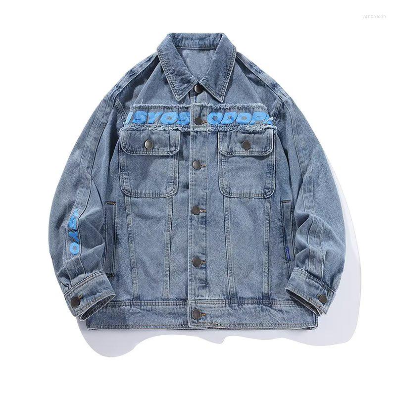 Men' Jackets Korean Design 2022 Light Blue Denim Fashion Male High Quality Cotton Jean Coats Wholesale 8119
Men' Jackets Korean Design 2022 Light Blue Denim Fashion Male High Quality Cotton Jean Coats Wholesale 8119