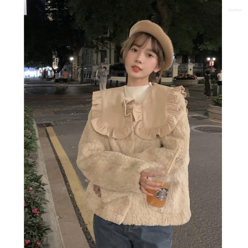 Women's Down Loose Doll Collar Plush Jacket Small Thickened Cotton Padded Clothes Minority In 2022, See chart
Women's Down Loose Doll Collar Plush Jacket Small Thickened Cotton Padded Clothes Minority In 2022, See chart