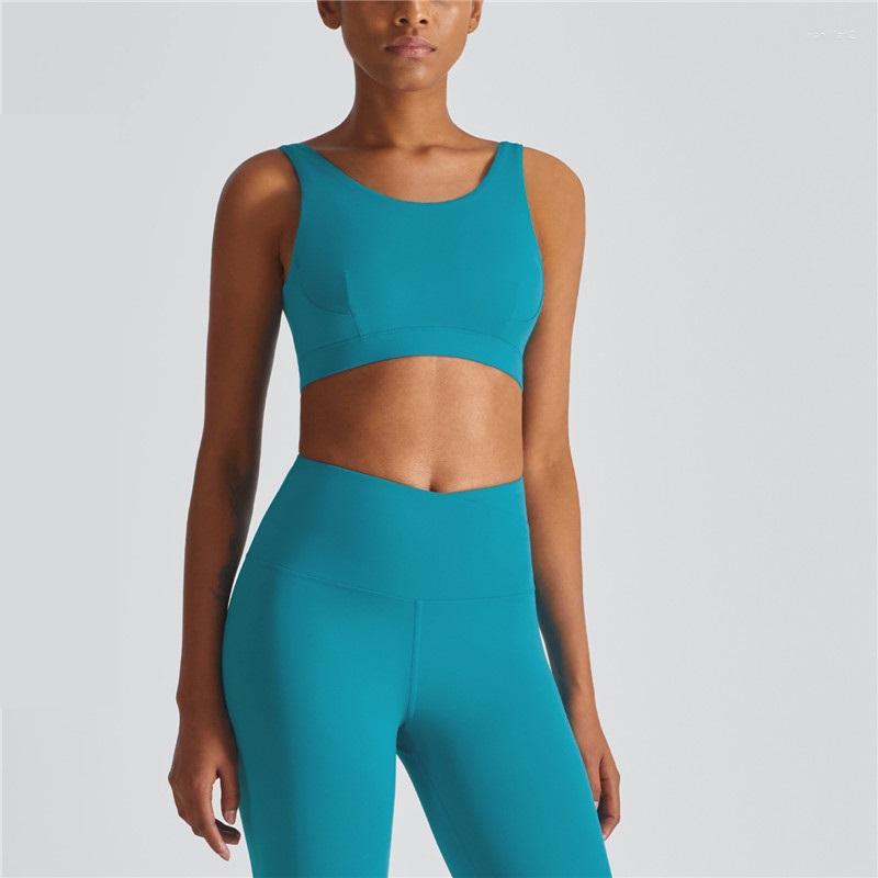 Yoga Outfit Solid Color Thicken Women Fitness Bra Tight Run Vest Sports Tank Top Clothing Deep U Beauty Back With Removable Chest Pad, Black
Yoga Outfit Solid Color Thicken Women Fitness Bra Tight Run Vest Sports Tank Top Clothing Deep U Beauty Back With Removable Chest Pad, Black