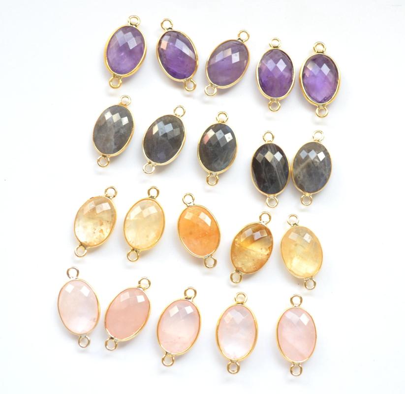 Pendant Necklaces Amethysts Labradorite Pink Crystal Agates Facted Water Drop Shape Connector Pendants
Pendant Necklaces Amethysts Labradorite Pink Crystal Agates Facted Water Drop Shape Connector Pendants