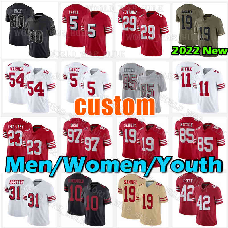 Talanoa Hufanga Jersey 23 Christian McCaffrey Football George Kittle Deebo Samuel Trey Lance Fred Warner Nick Bosa Jerry Rice San Franciscos 49ers Jimmy Garoppolo, Men 2022 new jersey(49 r)
Talanoa Hufanga Jersey 23 Christian McCaffrey Football George Kittle Deebo Samuel Trey Lance Fred Warner Nick Bosa Jerry Rice San Franciscos 49ers Jimmy Garoppolo, Men 2022 new jersey(49 r)