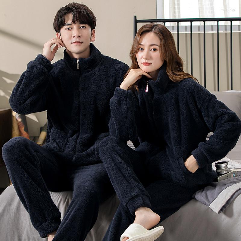 Men's Sleepwear Lovers Winter Suits Zipper Cardigan Couple Flannel Pyjamas Male Pajamas Coral Fleece Long Sleeve Pijamas Ladies Casual, Tm3502
Men's Sleepwear Lovers Winter Suits Zipper Cardigan Couple Flannel Pyjamas Male Pajamas Coral Fleece Long Sleeve Pijamas Ladies Casual, Tm3502