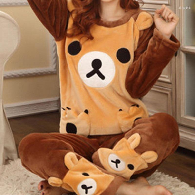 Men's Sleepwear Autumn Winter Warm Flannel Women's Pajamas Set Long-sleeved Trousers Two-piece Cute Soft Home Wear Clothes For Women Man, Style3-color6
Men's Sleepwear Autumn Winter Warm Flannel Women's Pajamas Set Long-sleeved Trousers Two-piece Cute Soft Home Wear Clothes For Women Man, Style3-color6