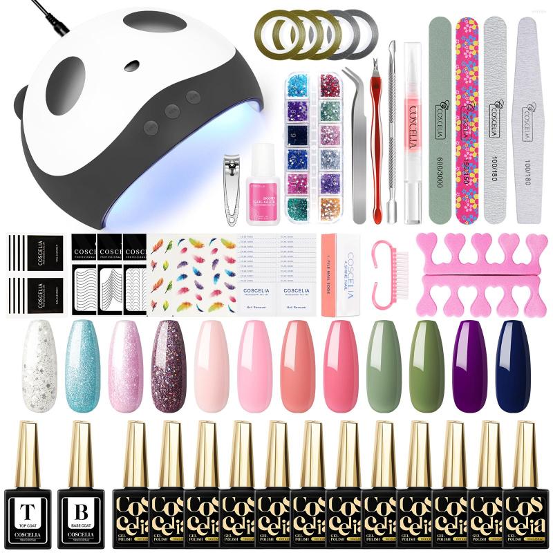 Nail Art Kits 10ml Gel Polish Set Manicure UV LED Lamp Base Top Coat Semi Permanent Nails Design Tools 
Nail Art Kits 10ml Gel Polish Set Manicure UV LED Lamp Base Top Coat Semi Permanent Nails Design Tools