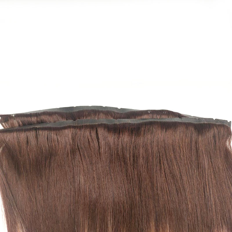 Top selling remy skin weft hair 100Gram european hair tape in humanhair extensions with holes 100g 3pcs
