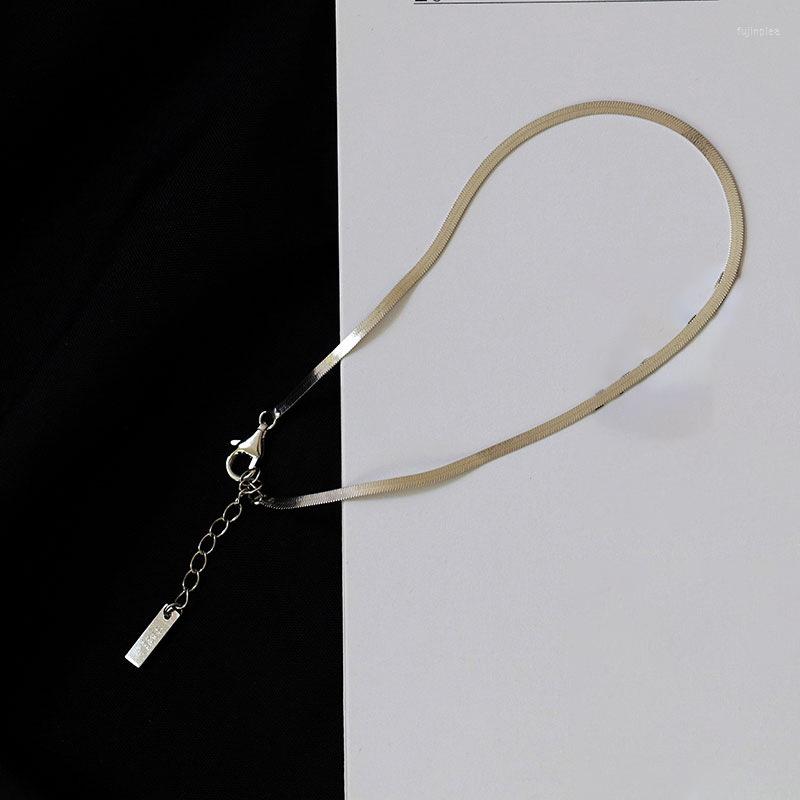 Anklets 2mm 925 Sterling Silver Flat Snake Ankle Foot Chain Jewelry 18K Gold Plated No CZ Zircon For Women Party
Anklets 2mm 925 Sterling Silver Flat Snake Ankle Foot Chain Jewelry 18K Gold Plated No CZ Zircon For Women Party