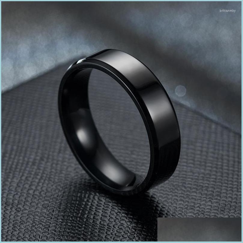 Wedding Rings Wedding Rings Stainless Steel Black For Women Men Jewelry Width 6Mm Custom Name Logoweddingwedding Brit22 Drop Delivery Dhrid
Wedding Rings Wedding Rings Stainless Steel Black For Women Men Jewelry Width 6Mm Custom Name Logoweddingwedding Brit22 Drop Delivery Dhrid