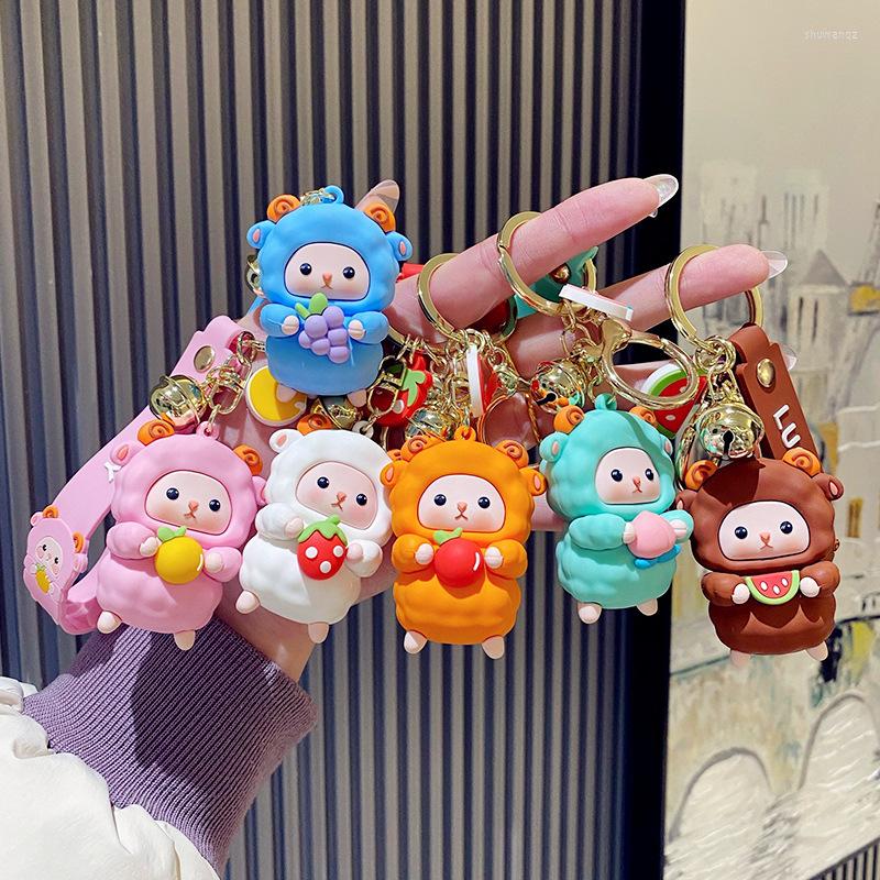 Keychains 2022 Year Of Lamb Creative Keychain Men And Women Car Pendant School Bag PVC Soft Rubber Ornaments
Keychains 2022 Year Of Lamb Creative Keychain Men And Women Car Pendant School Bag PVC Soft Rubber Ornaments