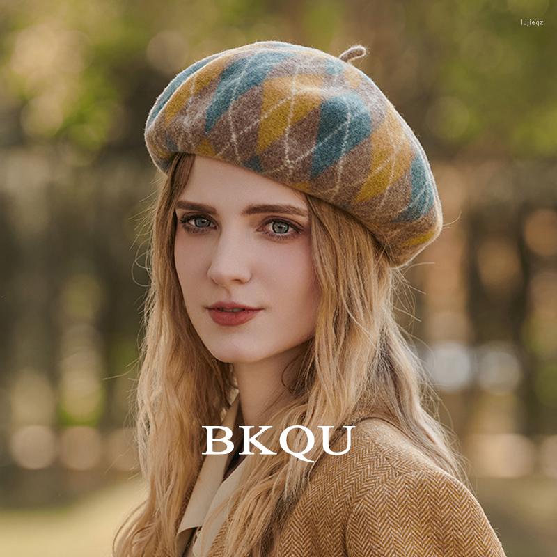 Berets Woman Classic Vintage Prismatic Check Beret Elegant Ladies High Quality Wool Pumpkin Women's Artist Female Cashmere Caps, Black
Berets Woman Classic Vintage Prismatic Check Beret Elegant Ladies High Quality Wool Pumpkin Women's Artist Female Cashmere Caps, Black