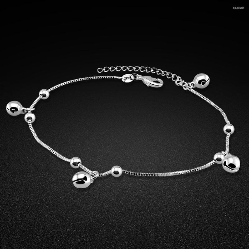 Anklets Fashion Cute Sterling Silver Bell Anklet. Solid 925 For Girls. Charming Woman Jewelry. Gift
Anklets Fashion Cute Sterling Silver Bell Anklet. Solid 925 For Girls. Charming Woman Jewelry. Gift