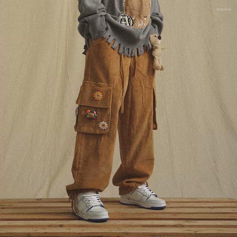 Men's Pants ARENS Corduroy Wide Leg For Men Cargo Trousers Male Vintage Winter Warm Japanese Harajuku Fashion Hip Hop, Blue
Men's Pants ARENS Corduroy Wide Leg For Men Cargo Trousers Male Vintage Winter Warm Japanese Harajuku Fashion Hip Hop, Blue