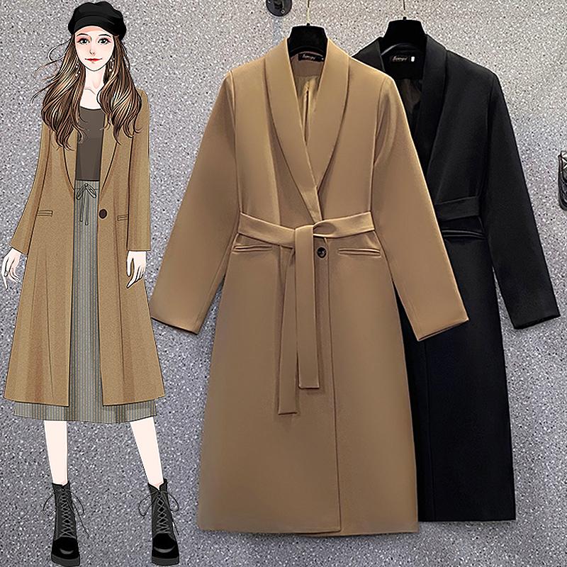 Women's Trench Coats Coat Women's Large Size 2022 Fall Winter Temperament Outwear Mid-length Casual Blazer 4xl Woman's, Black
Women's Trench Coats Coat Women's Large Size 2022 Fall Winter Temperament Outwear Mid-length Casual Blazer 4xl Woman's, Black