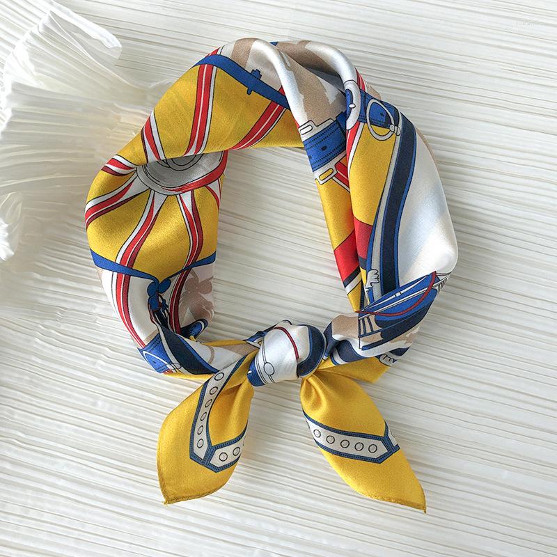 Scarves Silk Scarf Shiny Bandana Women Fashion Carriage Print Kerchief Head Neck Hairband Headband Turban 53 53cm
Scarves Silk Scarf Shiny Bandana Women Fashion Carriage Print Kerchief Head Neck Hairband Headband Turban 53 53cm
