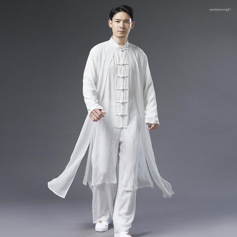 Ethnic Clothing Chinese Style Shirts Hanfu Men Linen Chiffon Splice Long Sleeve Casual Shirt Man Robe Kongfu Cheongsam Tops Male Q878
Ethnic Clothing Chinese Style Shirts Hanfu Men Linen Chiffon Splice Long Sleeve Casual Shirt Man Robe Kongfu Cheongsam Tops Male Q878