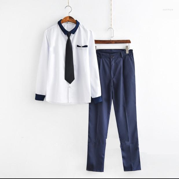 Clothing Sets 2022 Autumn Japanese Uniforms Navy Sailor Suit For Women Kansai Students Long Sleeve Costume School Uniform Boy And Girl, Short sleeve suit
Clothing Sets 2022 Autumn Japanese Uniforms Navy Sailor Suit For Women Kansai Students Long Sleeve Costume School Uniform Boy And Girl, Short sleeve suit
