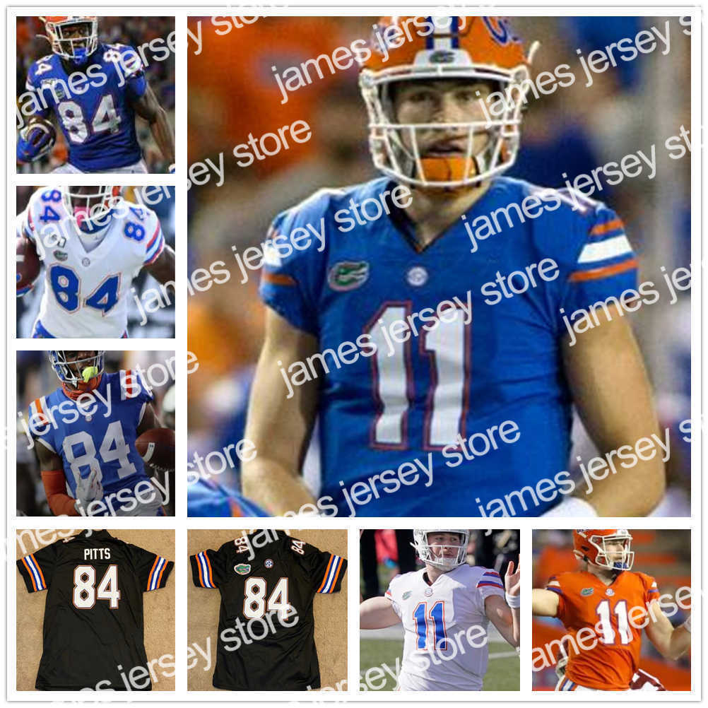 Football Jerseys Florida Gators College Football jersey Kyle Trask Pitts 81 Aaron Hernandez Tim Tebow Emmitt Smith Customized jerseys 1 Percy Harvin