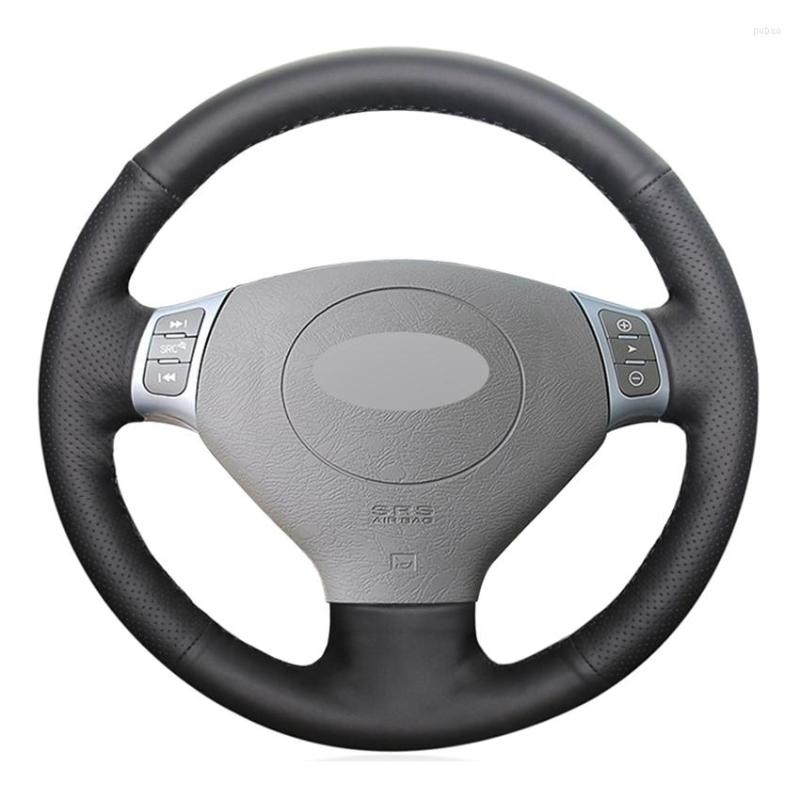 Steering Wheel Covers Black PU Faux Leather Hand Sewing Car Cover For Chery Tiggo 2007-2010 QQ3 2006-2012 A1 2011
Steering Wheel Covers Black PU Faux Leather Hand Sewing Car Cover For Chery Tiggo 2007-2010 QQ3 2006-2012 A1 2011