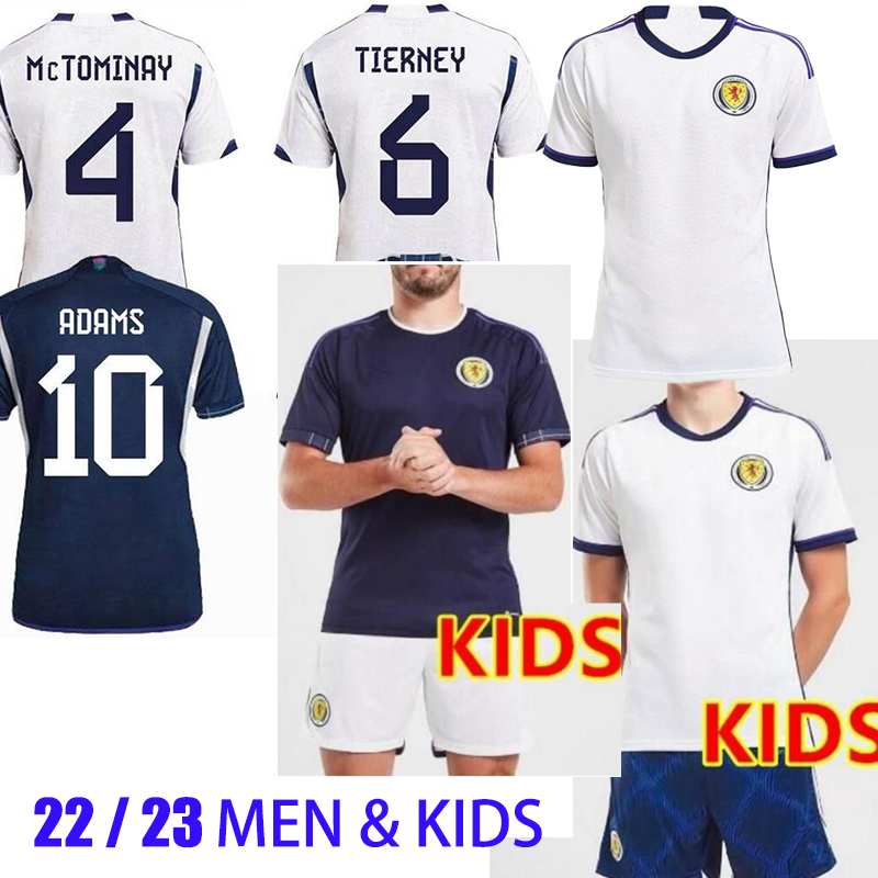 2022 Scotland TIERNEY Soccer Jerseys 2023 Home Away ROBERTSON McTOMINAY McGREGOR DYKES ADAMS Shirt CHRISTIE ARMSTRONG FRASER football uniform men kids kits
2022 Scotland TIERNEY Soccer Jerseys 2023 Home Away ROBERTSON McTOMINAY McGREGOR DYKES ADAMS Shirt CHRISTIE ARMSTRONG FRASER football uniform men kids kits