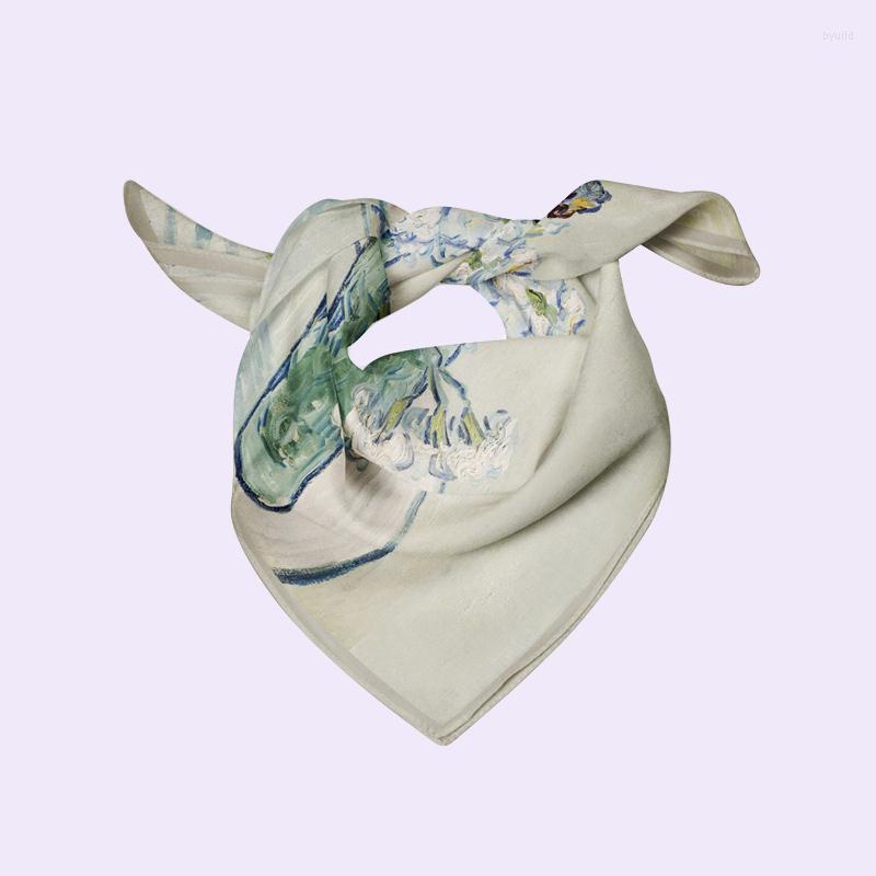 Scarves Women Elegant Floral Silk Scarf Decorated Neckwear Summer Small Bandana 53cm Square Hair
Scarves Women Elegant Floral Silk Scarf Decorated Neckwear Summer Small Bandana 53cm Square Hair