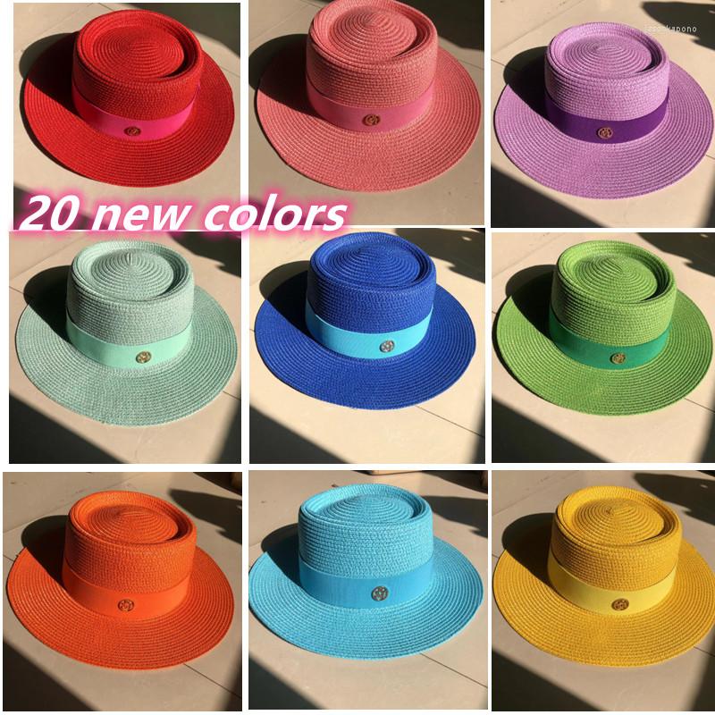Berets Macaron Color Straw Hat M Logo Sun Flat Top Korean Fashion Stretch Ribbon Beach Candy, 11
Berets Macaron Color Straw Hat M Logo Sun Flat Top Korean Fashion Stretch Ribbon Beach Candy, 11
