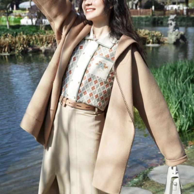 Women' Knits Hstar Young Lady Spring Autumn Fashion Plaid Short Slimy Knitting Tops Long Sleeve Designer Embroidery Cardigans, Picture shown
Women' Knits Hstar Young Lady Spring Autumn Fashion Plaid Short Slimy Knitting Tops Long Sleeve Designer Embroidery Cardigans, Picture shown