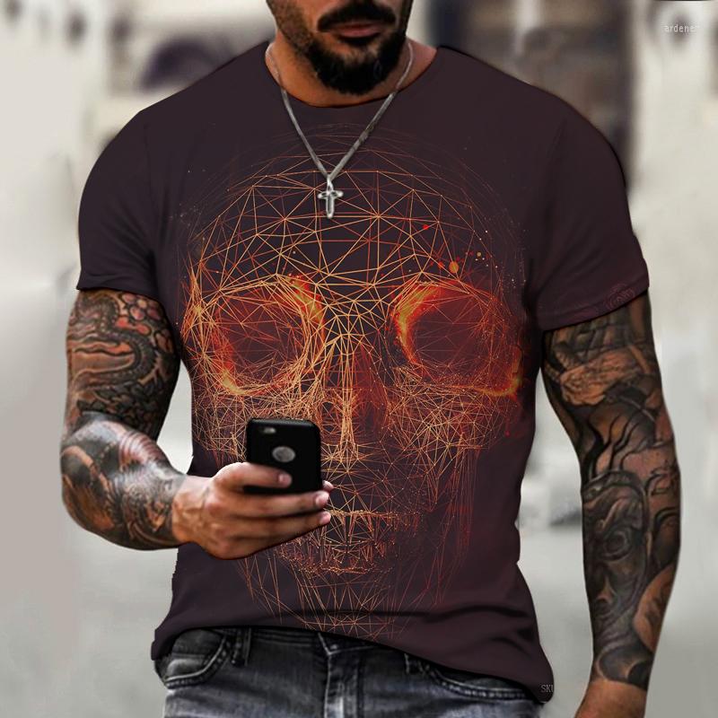 Men's T Shirts Summer T-shirt Round Neck 3D Printing Breathable Urban Fashion Large Size Quick-drying Street Alternative Top, Skull033
Men's T Shirts Summer T-shirt Round Neck 3D Printing Breathable Urban Fashion Large Size Quick-drying Street Alternative Top, Skull033