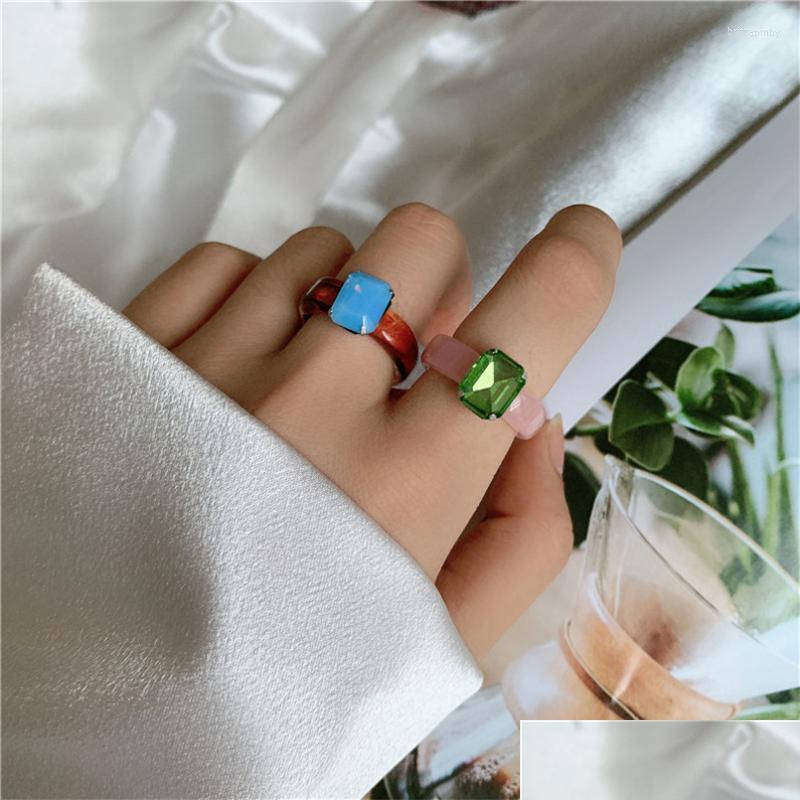 Wedding Rings Wedding Rings Colorf Transparent Crystal Geometric Glazed Glass For Women Girls Korea Fashion Ring Jewelry Giftsaweddi Dhkoy
Wedding Rings Wedding Rings Colorf Transparent Crystal Geometric Glazed Glass For Women Girls Korea Fashion Ring Jewelry Giftsaweddi Dhkoy