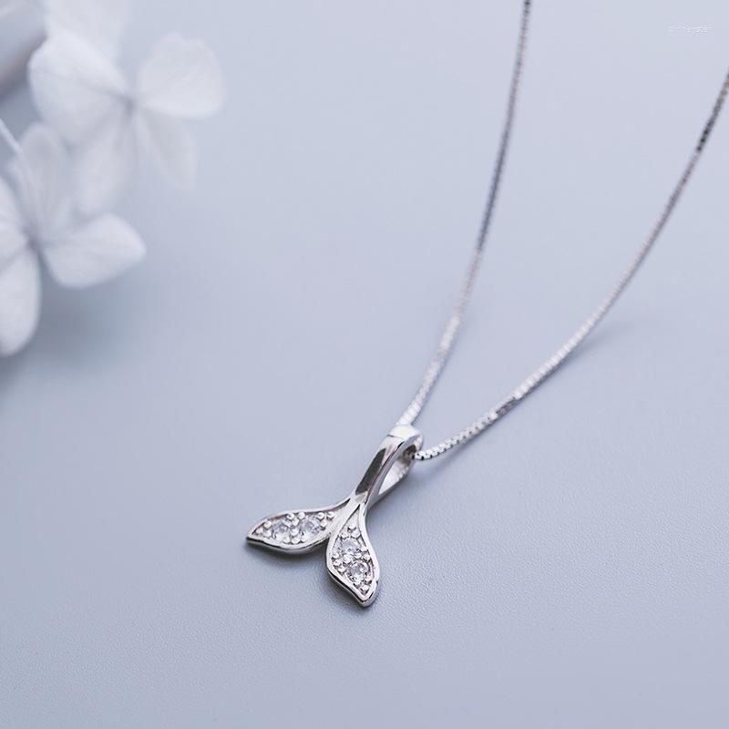 Chains Mini Cz Mermaid Tail Beauty Necklace Woman 925 Sterling Silver Nacklace Jewellery Clavicle Chain Pendant Charms Chocker
Chains Mini Cz Mermaid Tail Beauty Necklace Woman 925 Sterling Silver Nacklace Jewellery Clavicle Chain Pendant Charms Chocker